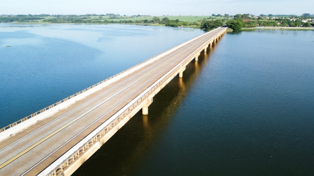 DER - RECONSTITUIO DA PONTE SOBRE O RIO BARRA MANSA -EXTENSO:620 METROS - (DIVISA COM OS MUNCIPIOS DE SALES-MENDONA /SP).